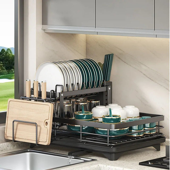 KITCHENFORM – Stendibiancheria pieghevole in acciaio inossidabile, design salvaspazio per cucine moderne