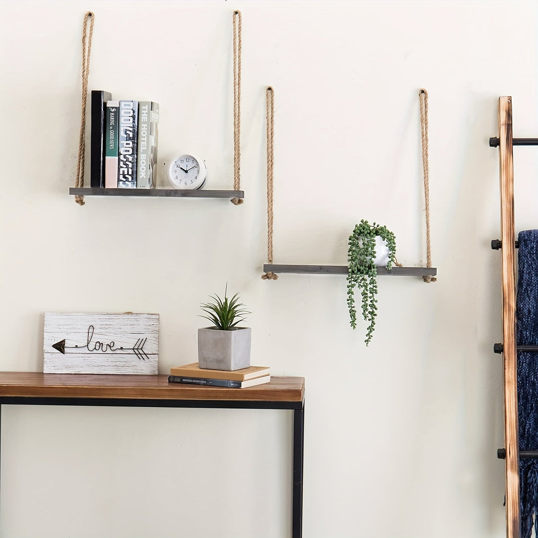 DekoBoheme: Mensole moderne – eleganti, salvaspazio e facili da pulire con effetto legno per camere da letto e bagni