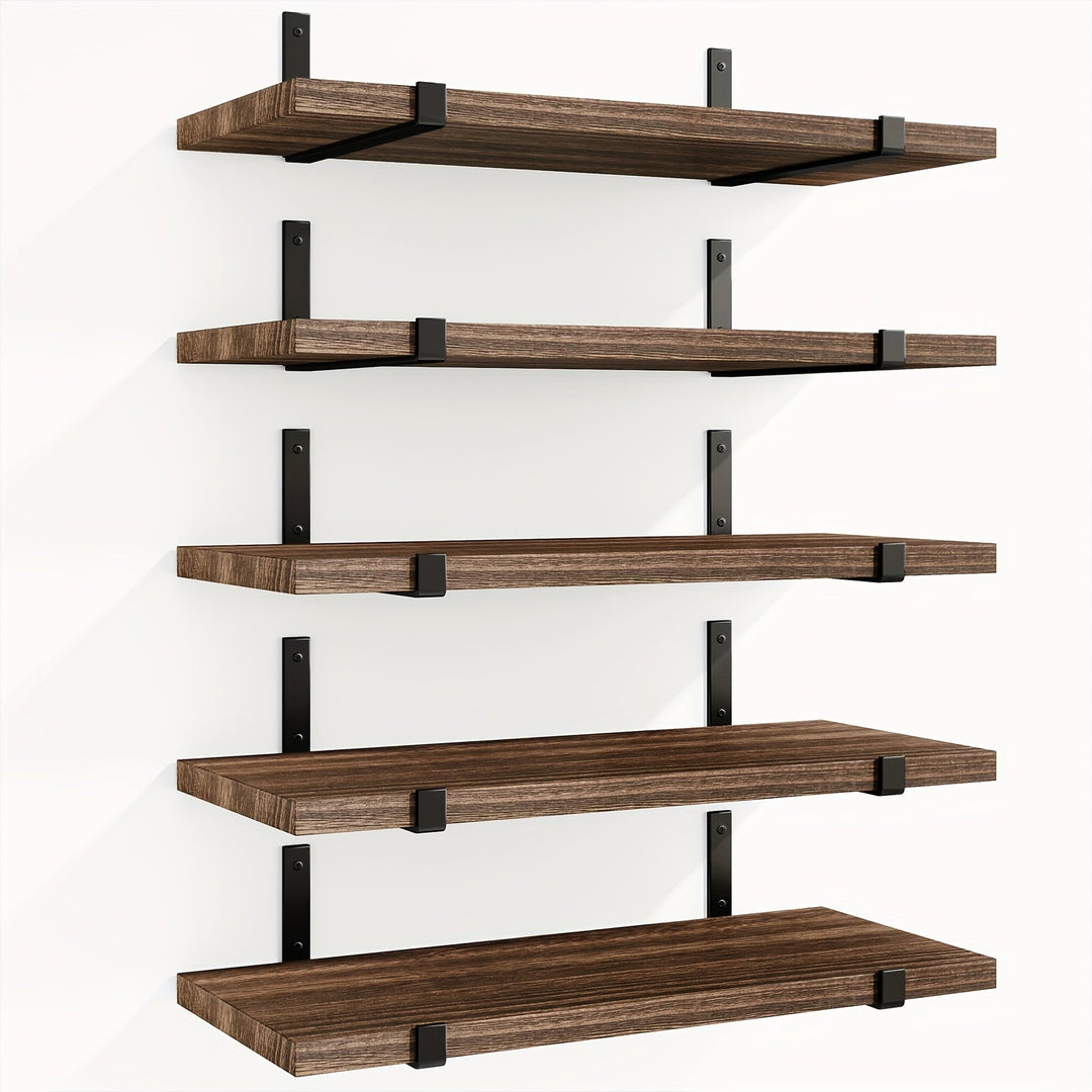 DekoTrend: Mensole moderne – durevoli, decorative e versatili con design sospeso per ufficio e corridoio