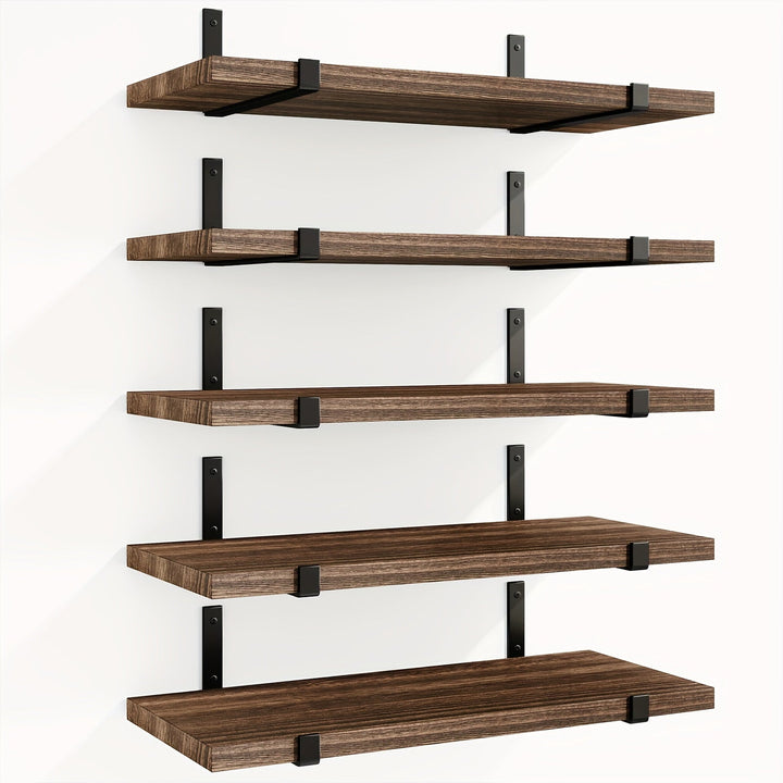 DekoTrend: Mensole moderne – durevoli, decorative e versatili con design sospeso per ufficio e corridoio