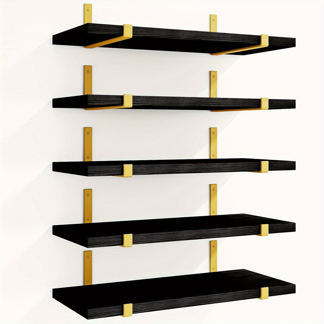DekoTrend: Mensole moderne – durevoli, decorative e versatili con design sospeso per ufficio e corridoio