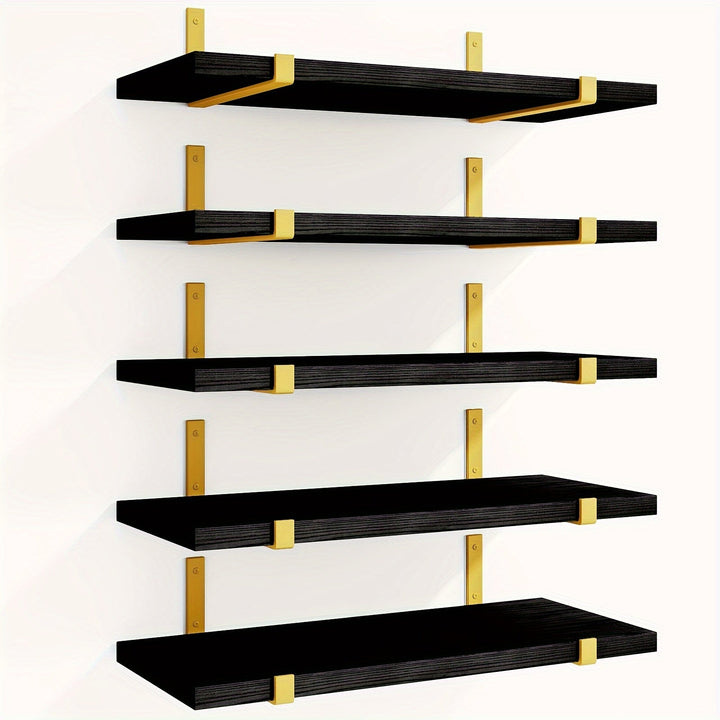 DekoTrend: Mensole moderne – durevoli, decorative e versatili con design sospeso per ufficio e corridoio