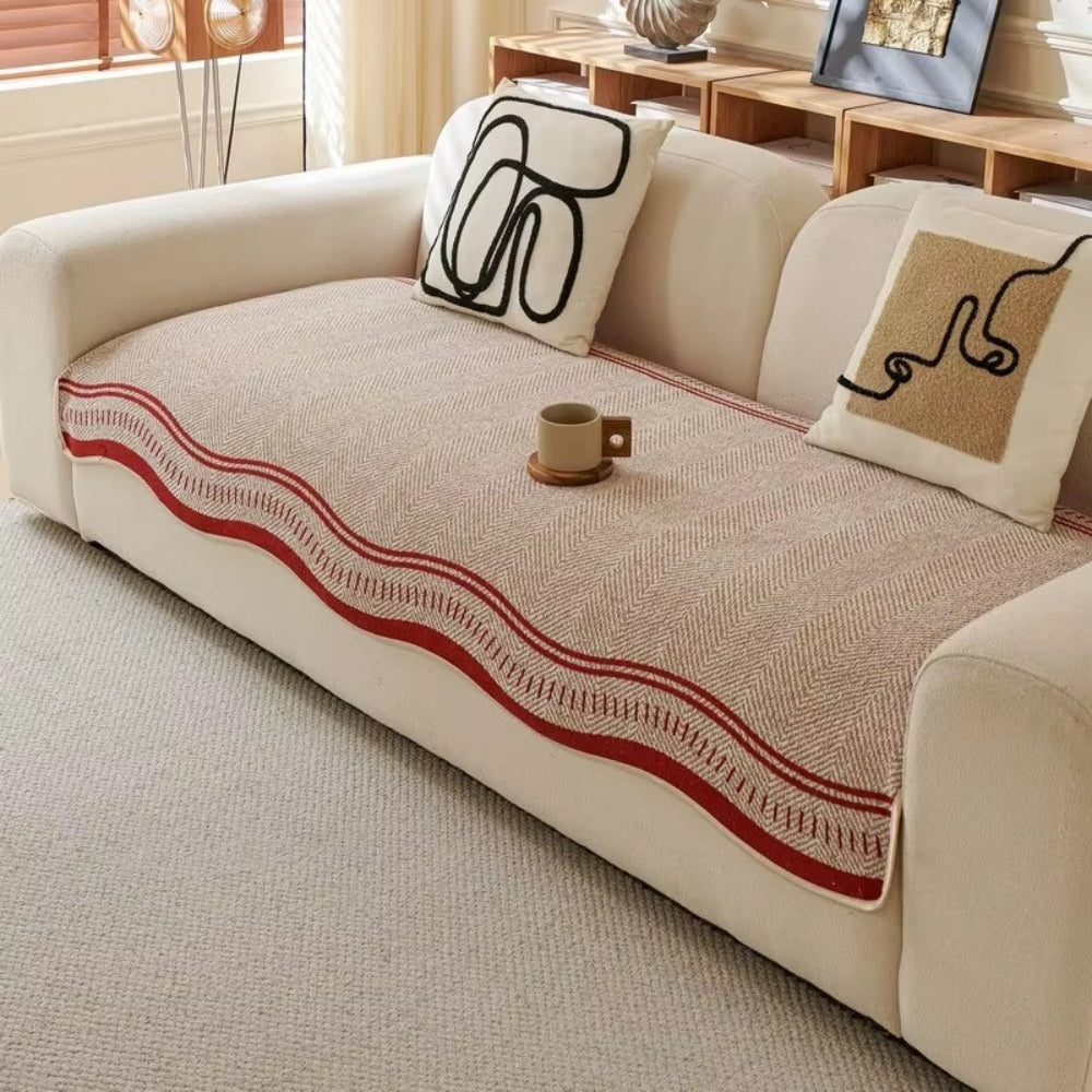 Copertura per Divano Antiscivolo Modern Wave