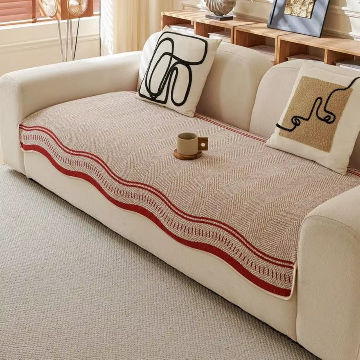 Copertura per Divano Antiscivolo Modern Wave