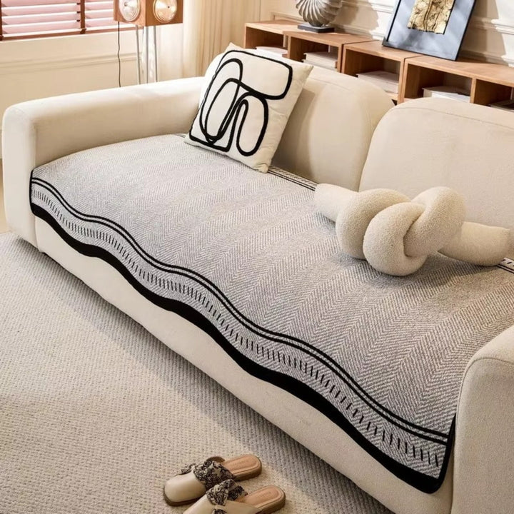 Copertura per Divano Antiscivolo Modern Wave