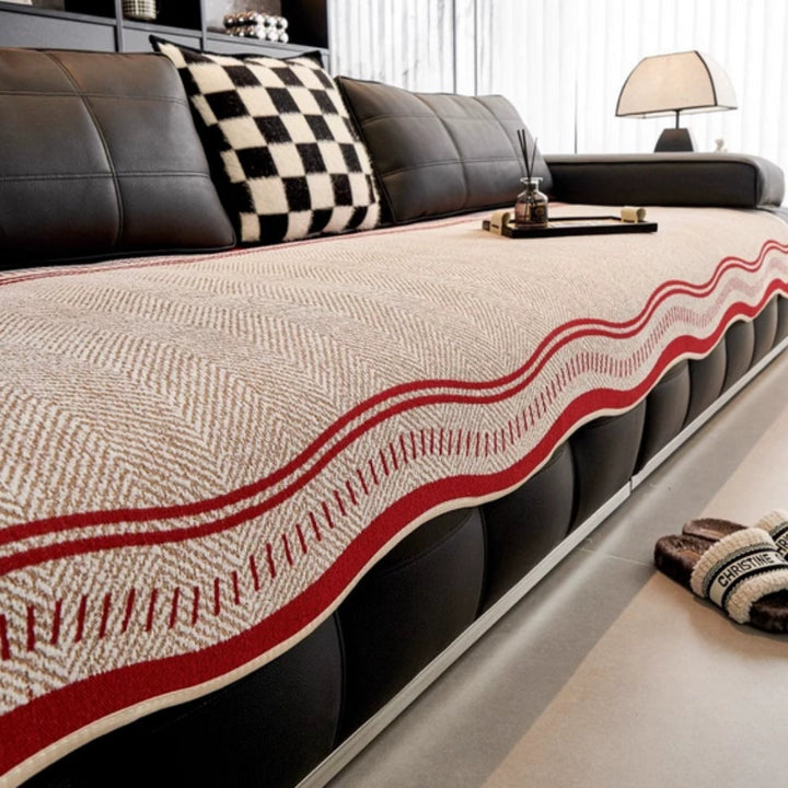Copertura per Divano Antiscivolo Modern Wave