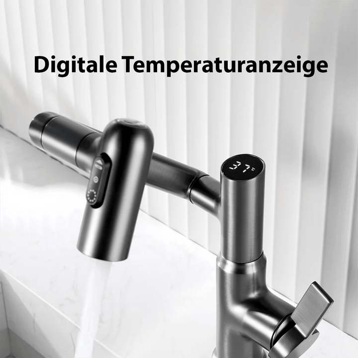 AQUATWIST 360° Rubinetto da Cucina – Rotabile e Stiloso per una Vita Moderna
