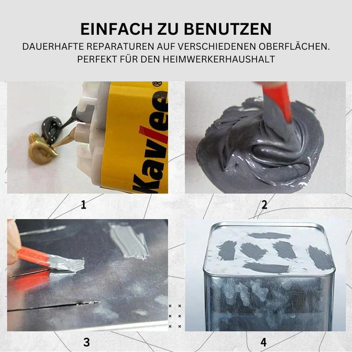 Colla di Riparazione Industriale | Epoxy Bi-componente Potente | Impermeabile &amp; Resistente al Calore