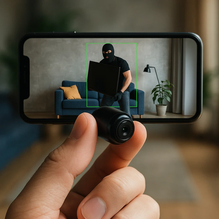 Mini Telecamera Wireless Nascosta con Audio per Sorveglianza Domestica