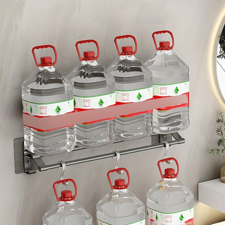 DoppelGestell: Porta-asciugamani da bagno – supporto a doppia barra multifunzionale, decorativo e durevole per bagni moderni