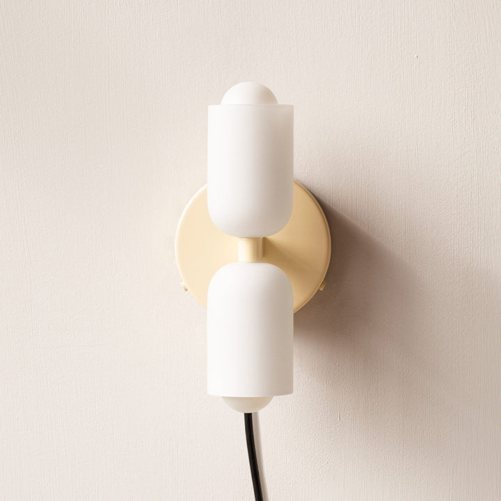 DuoLux: Applique LED moderna 2-fiamme – elegante e decorativa per soggiorni e sale da pranzo
