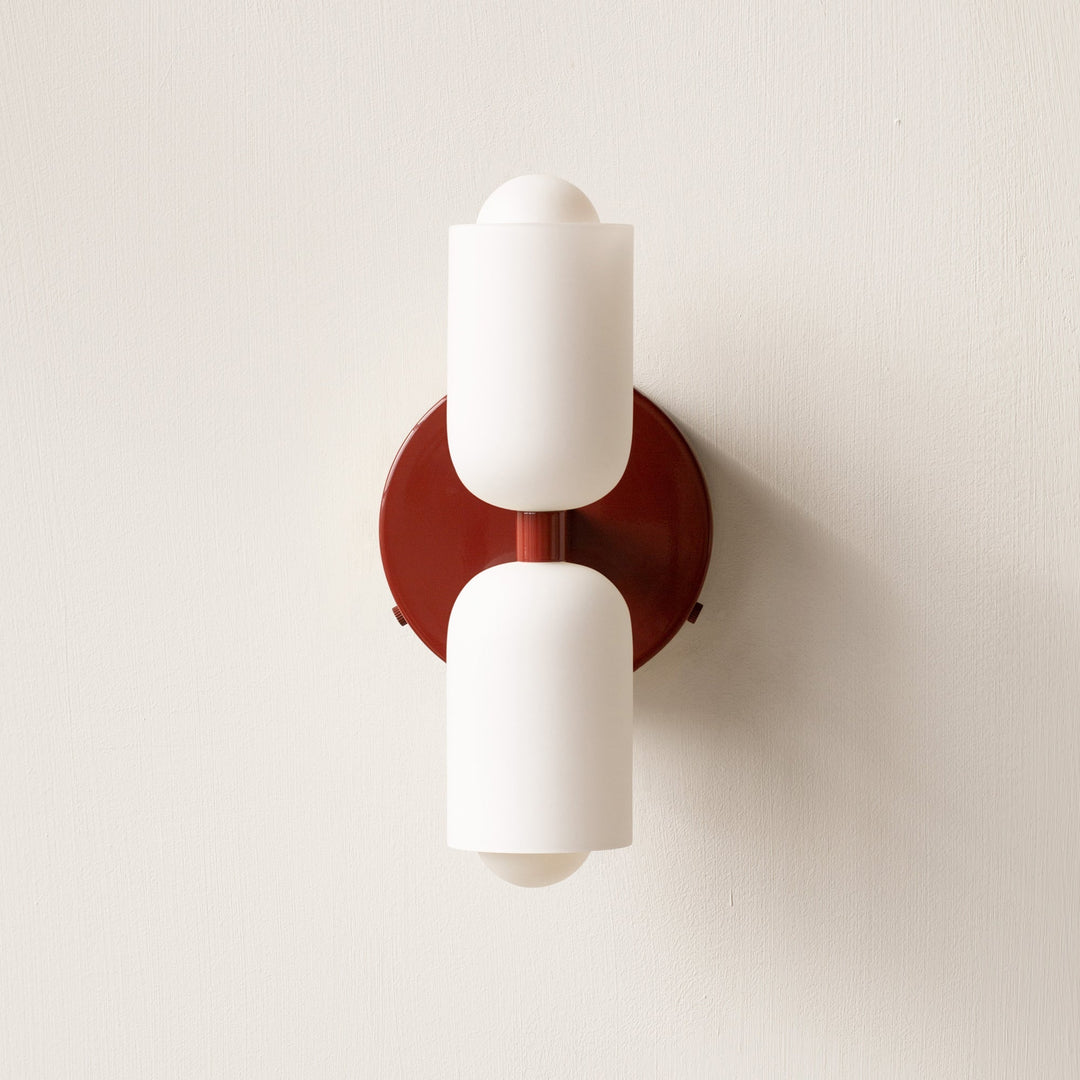 DuoLux: Applique LED moderna 2-fiamme – elegante e decorativa per soggiorni e sale da pranzo