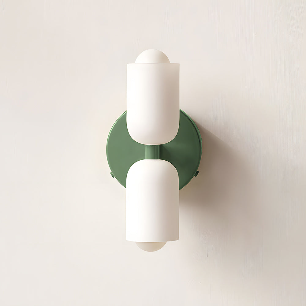 DuoLux: Applique LED moderna 2-fiamme – elegante e decorativa per soggiorni e sale da pranzo