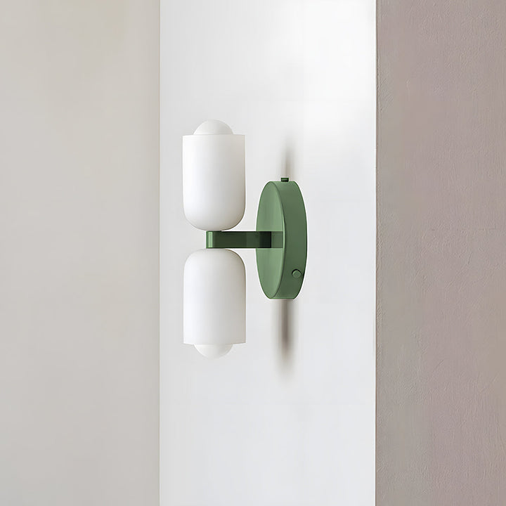 DuoLux: Applique LED moderna 2-fiamme – elegante e decorativa per soggiorni e sale da pranzo
