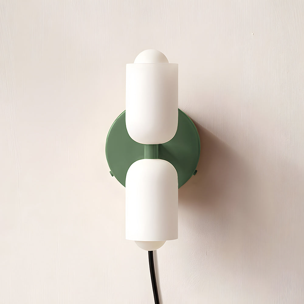 DuoLux: Applique LED moderna 2-fiamme – elegante e decorativa per soggiorni e sale da pranzo
