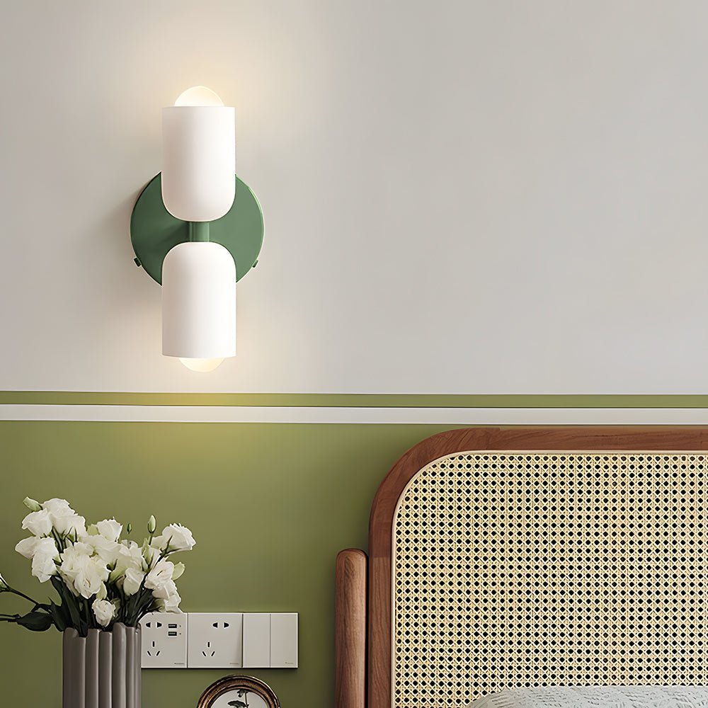 DuoLux: Applique LED moderna 2-fiamme – elegante e decorativa per soggiorni e sale da pranzo