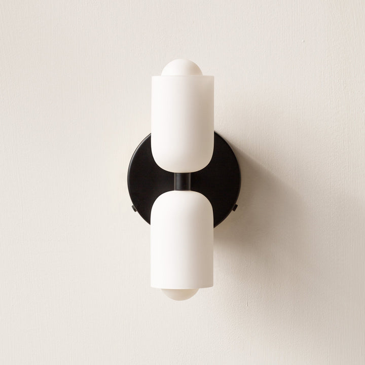 DuoLux: Applique LED moderna 2-fiamme – elegante e decorativa per soggiorni e sale da pranzo