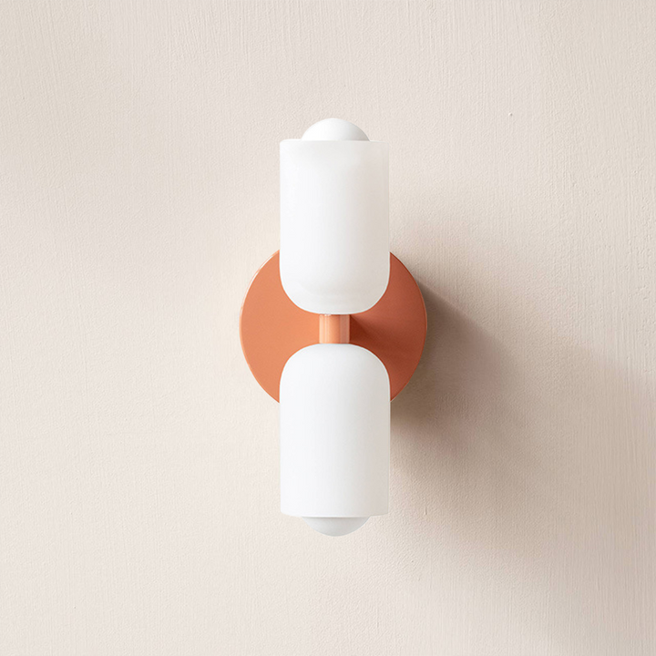 DuoLux: Applique LED moderna 2-fiamme – elegante e decorativa per soggiorni e sale da pranzo