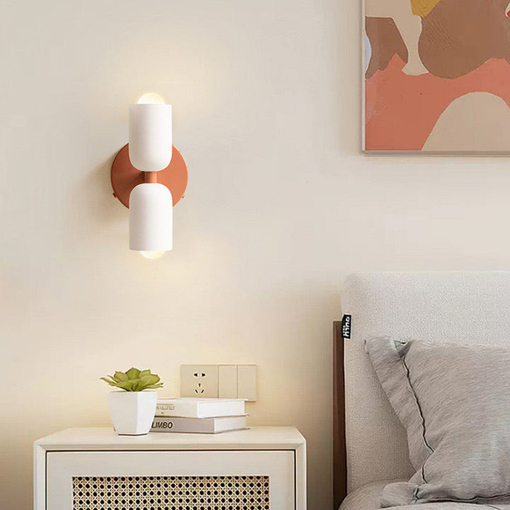 DuoLux: Applique LED moderna 2-fiamme – elegante e decorativa per soggiorni e sale da pranzo