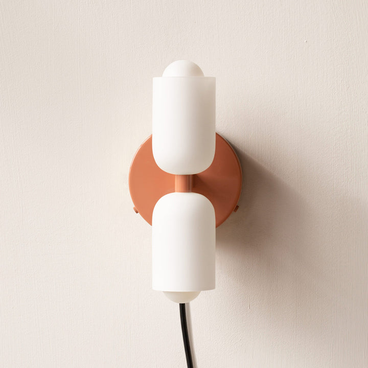 DuoLux: Applique LED moderna 2-fiamme – elegante e decorativa per soggiorni e sale da pranzo