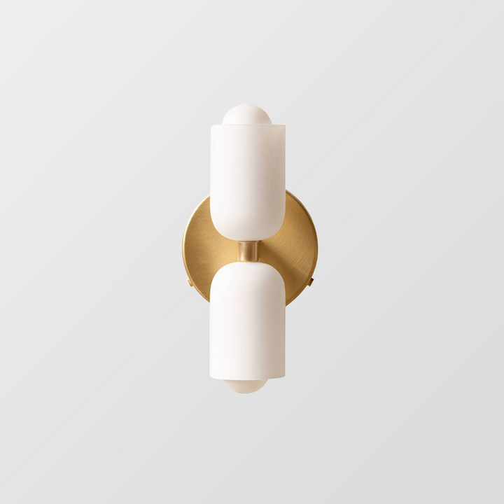 DuoLux: Applique LED moderna 2-fiamme – elegante e decorativa per soggiorni e sale da pranzo