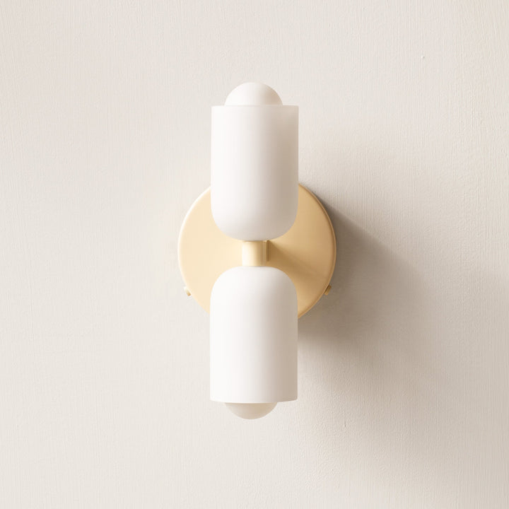 DuoLux: Applique LED moderna 2-fiamme – elegante e decorativa per soggiorni e sale da pranzo