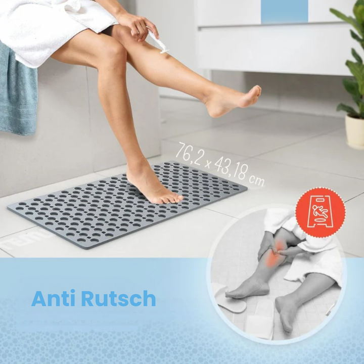 DuschWohl: Tappetino da Doccia Antiscivolo – Igienico, Resistente alla Muffa &amp; Sicuro per ogni Bagno
