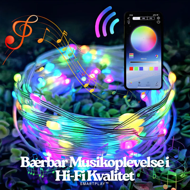 GlowVibe™ – Ghirlande LED colorate con telecomando