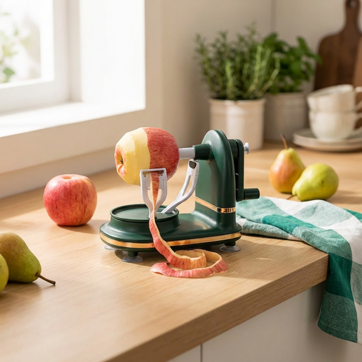 TwistPeel™ – Pelapatate a manovella regolabile per frutta e verdura