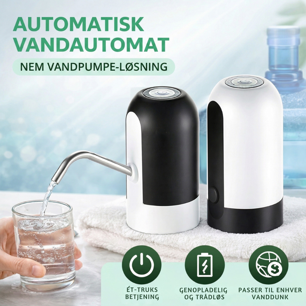 TapFlow™ – Distributore Elettrico Portatile per Acqua e Olio