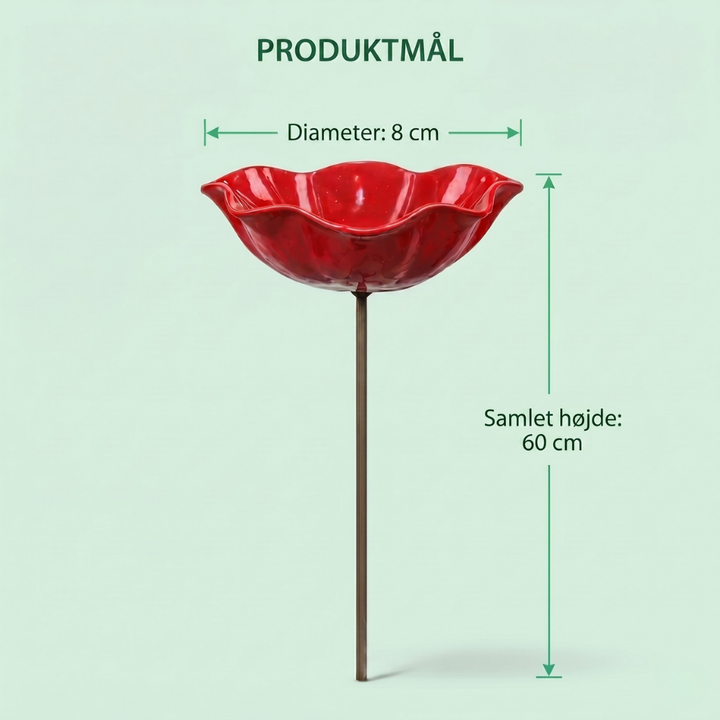PetalHaven™ – Fontaine à oiseaux et pollinisateurs Fuglebad