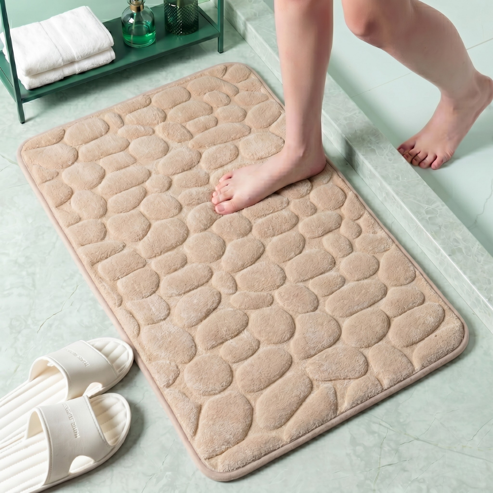 AquaDry™ – Tappeto da bagno ultra-assorbente antiscivolo