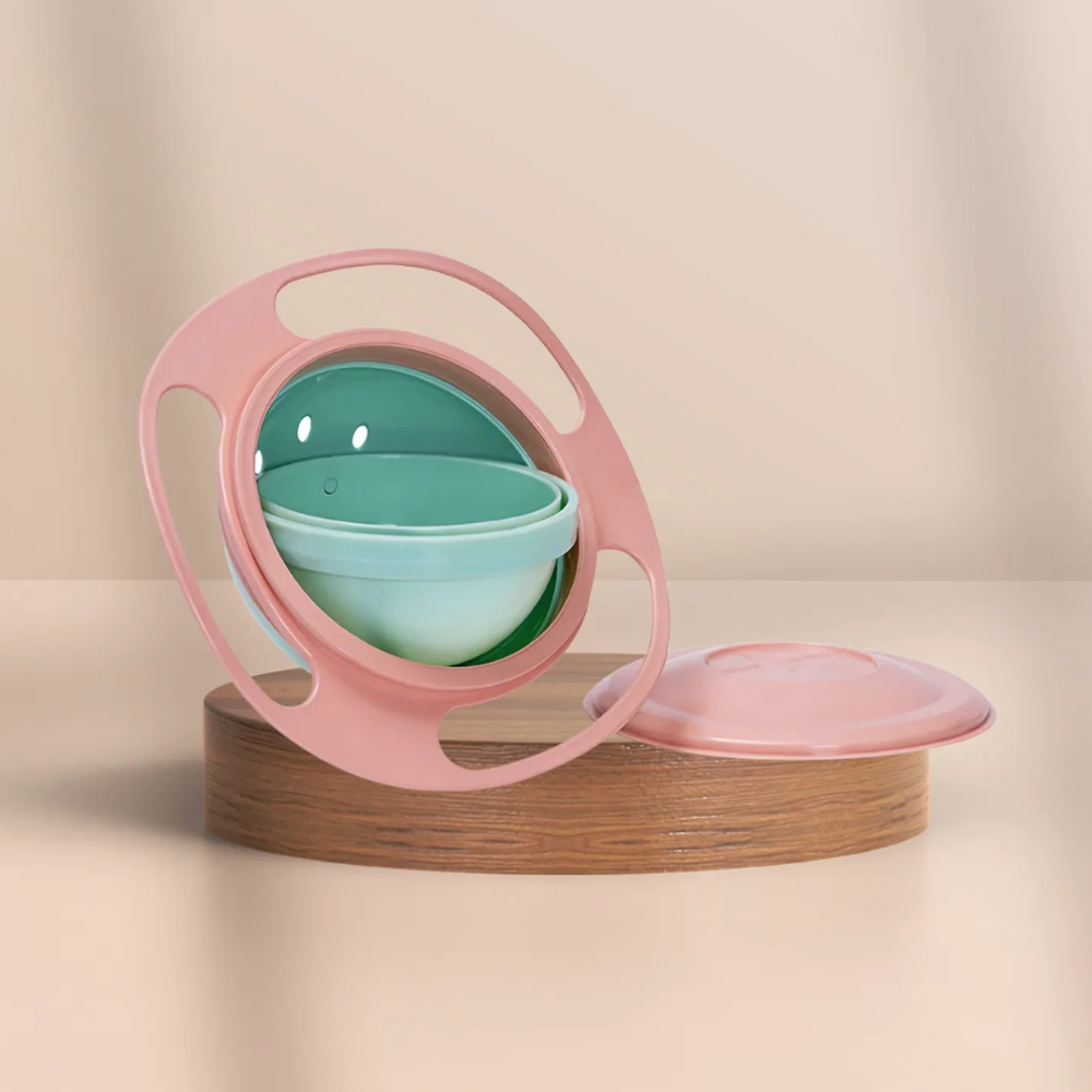 SpinNosh™ – Ciotola per bambini anti-rovesciamento a 360°