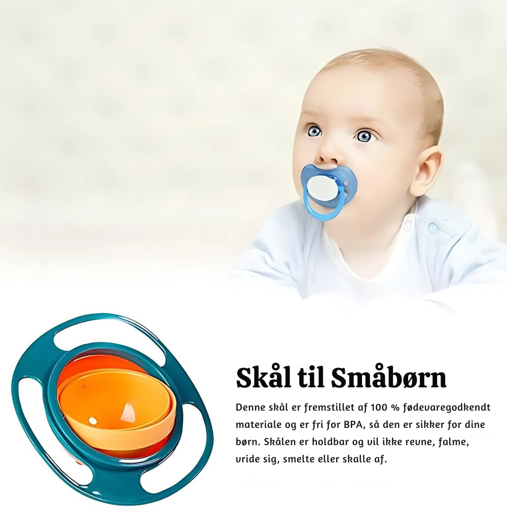SpinNosh™ – Ciotola per bambini anti-rovesciamento a 360°