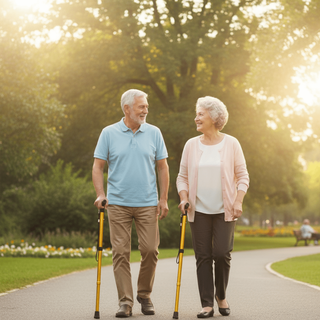 COMFORTCANE – Bastone da Passeggio in Alluminio Leggero per Anziani