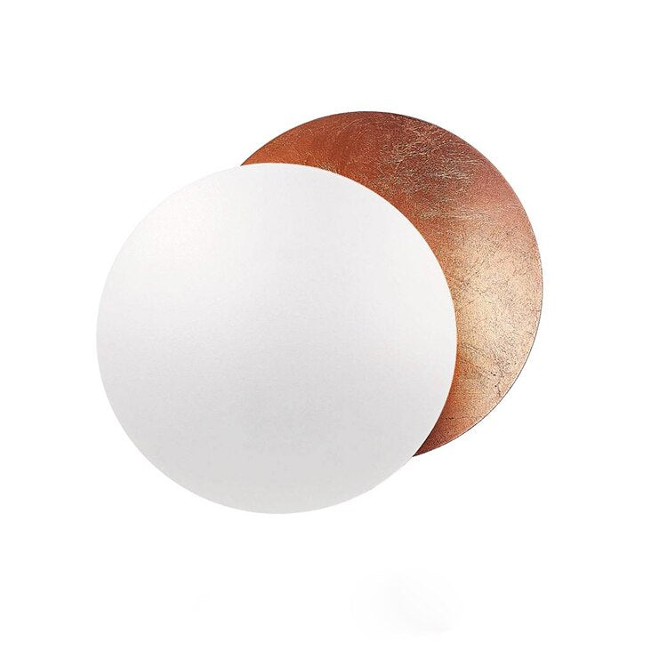 EclipseGlow: Lampada da parete LED Effetto Sole – Lampada decorativa per soggiorno e camera da letto