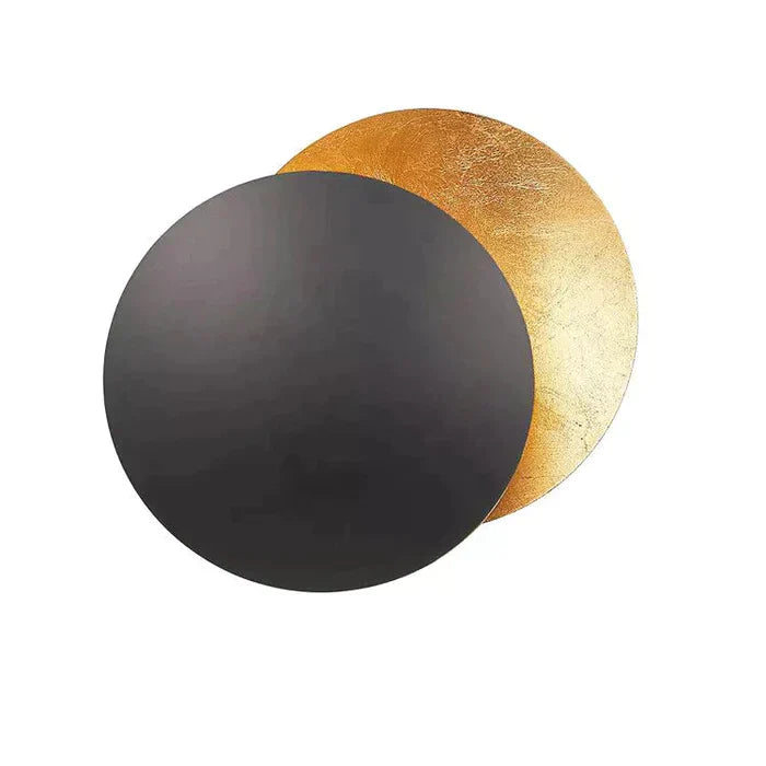 EclipseGlow: Lampada da parete LED Effetto Sole – Lampada decorativa per soggiorno e camera da letto