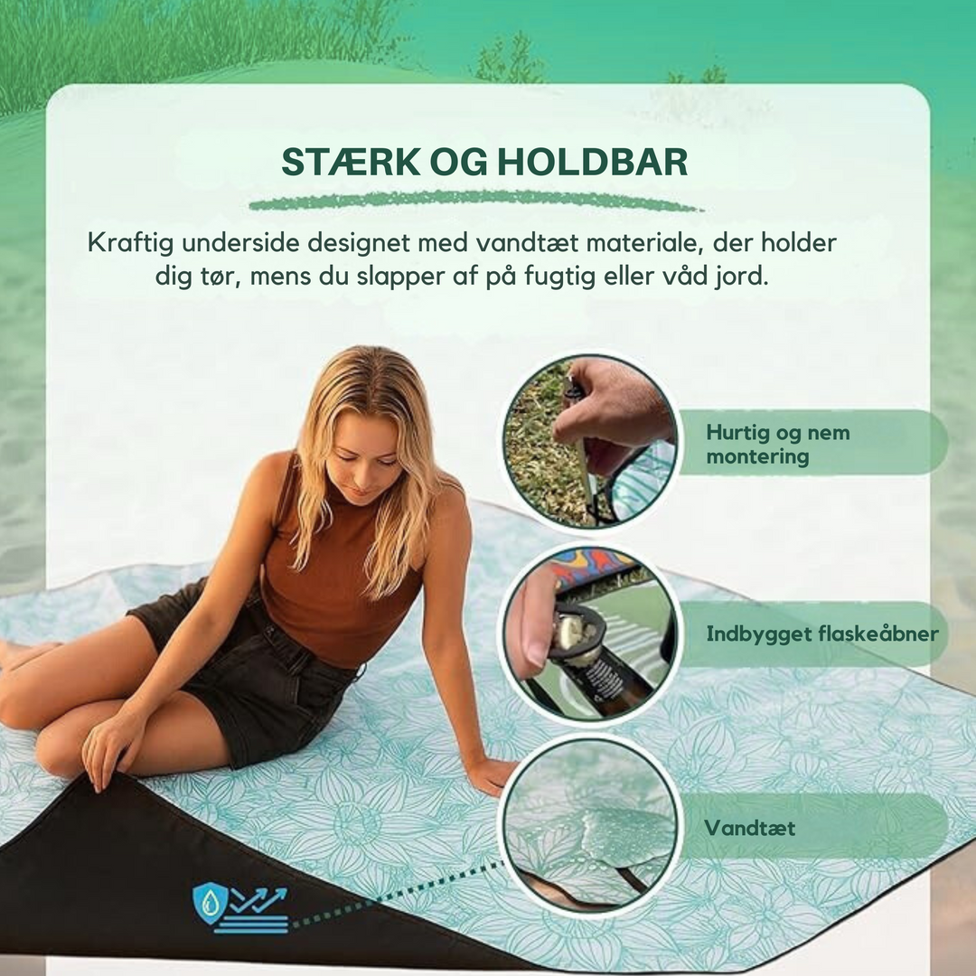 EcoLoom™ – Tapis de pique-nique écologique et imperméable