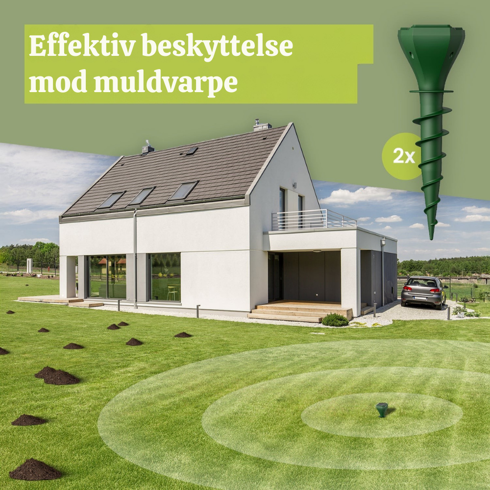 EcoShield™ – Répulsif solaire pour taupes et rongeurs