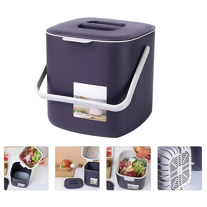 EcoSort™ – Pattumiera Doppia Compatta