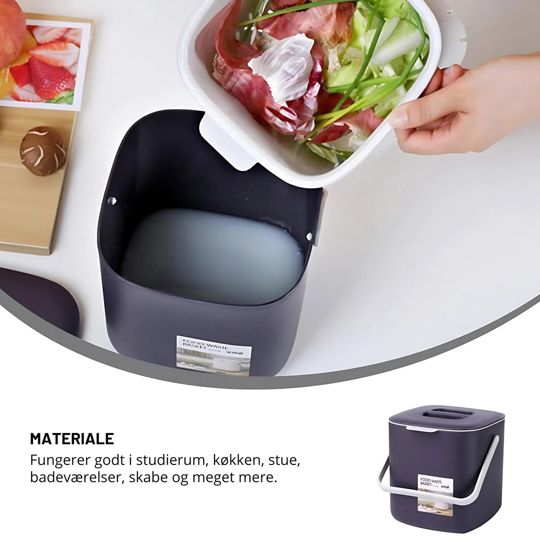 EcoSort™ – Pattumiera Doppia Compatta