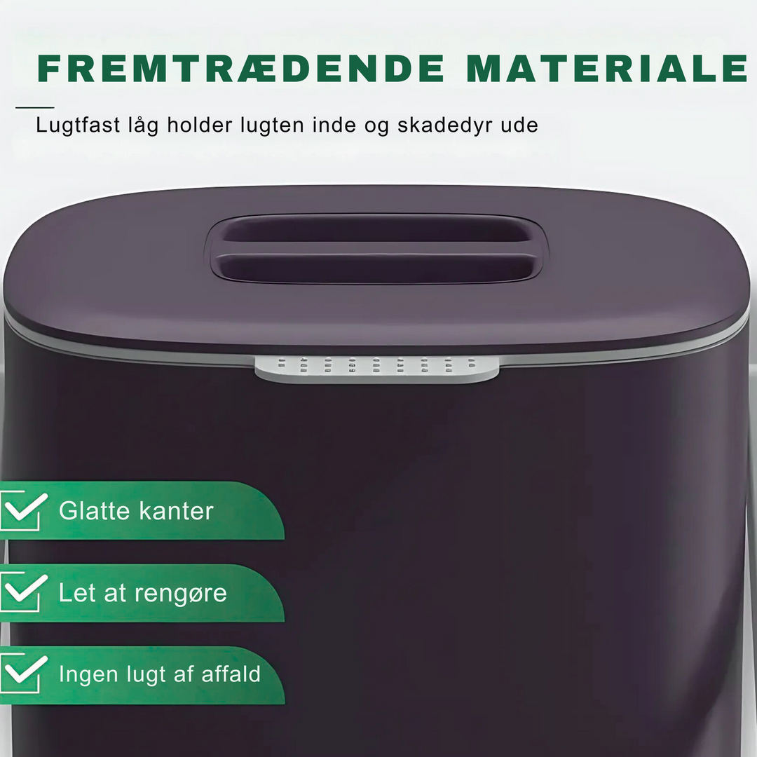 EcoSort™ – Pattumiera Doppia Compatta
