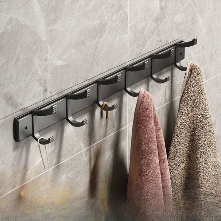 SempliceAppendere: Stendino in Metallo – modello da parete multifunzionale con ganci, stabile e decorativo per giacche e cappelli
