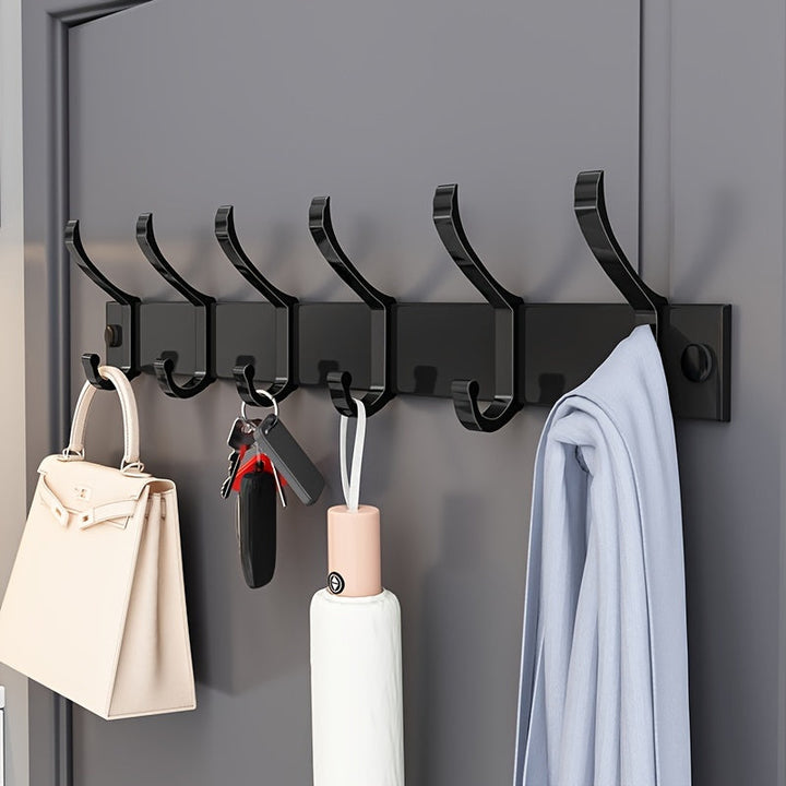 SempliceAppendere: Stendino in Metallo – modello da parete multifunzionale con ganci, stabile e decorativo per giacche e cappelli