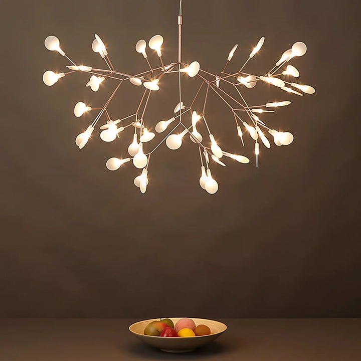 Elaris: Moderno lampadario Sputnik con ottica di lucciole – per sala da pranzo e soggiorno