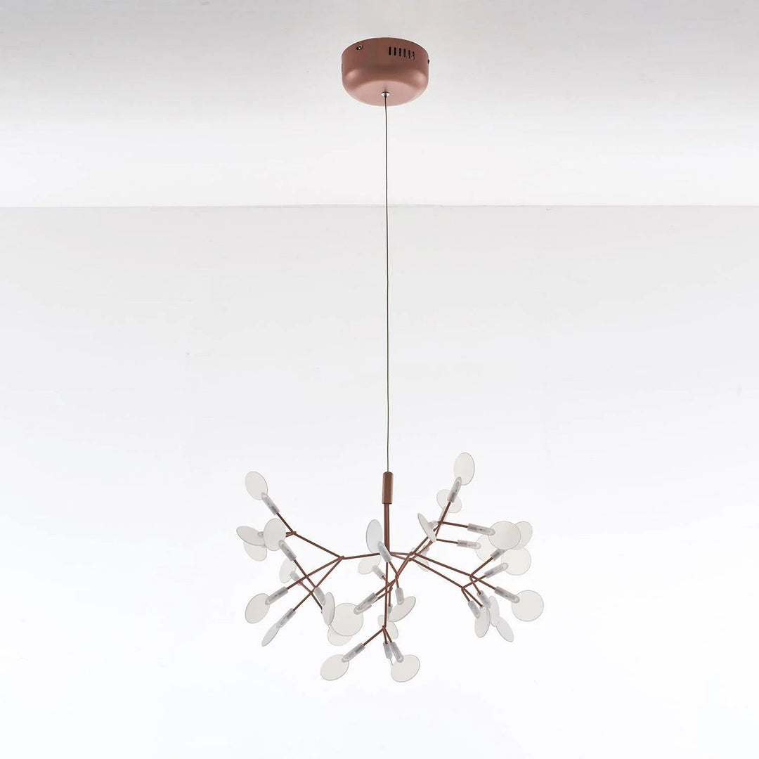 Elaris: Moderno lampadario Sputnik con ottica di lucciole – per sala da pranzo e soggiorno