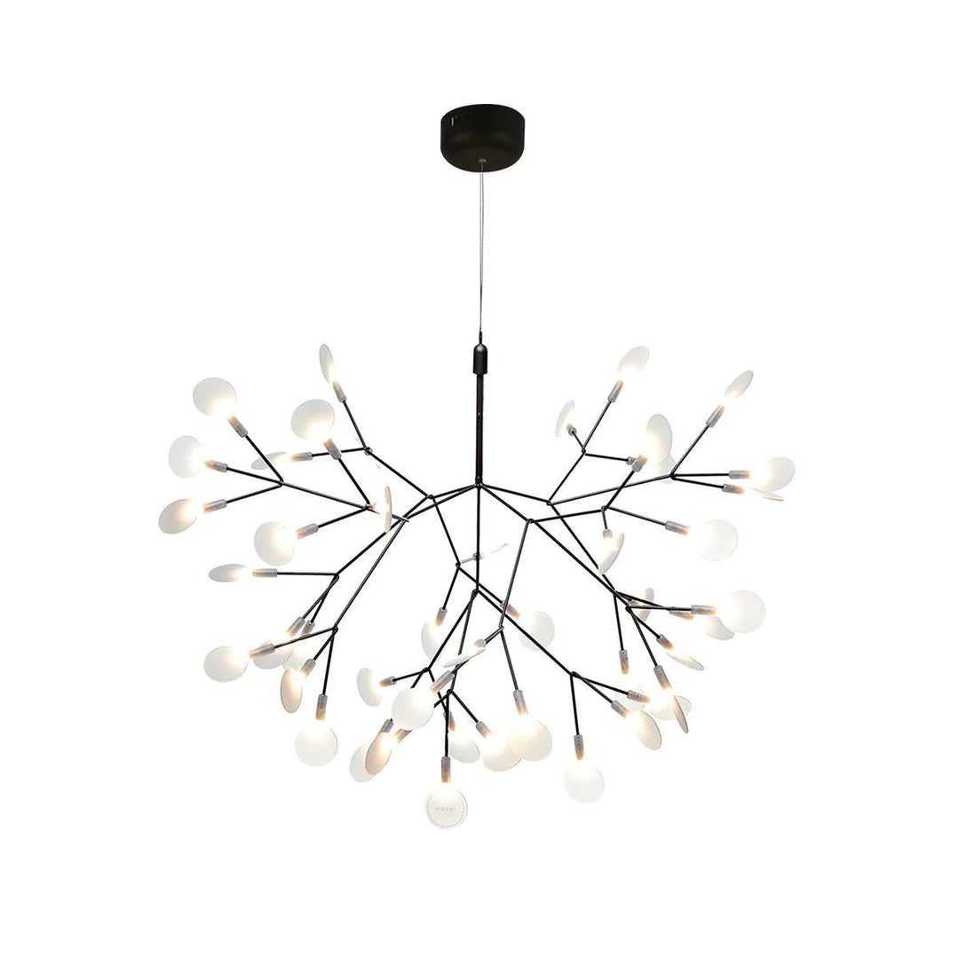 Elaris: Moderno lampadario Sputnik con ottica di lucciole – per sala da pranzo e soggiorno