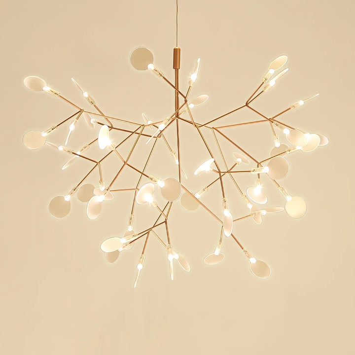 Elaris: Moderno lampadario Sputnik con ottica di lucciole – per sala da pranzo e soggiorno