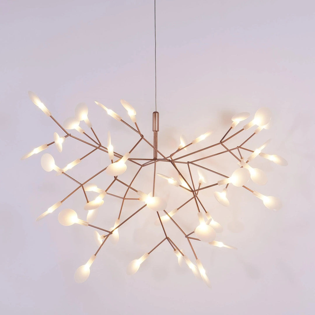 Elaris: Moderno lampadario Sputnik con ottica di lucciole – per sala da pranzo e soggiorno
