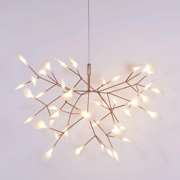 Elaris: Moderno lampadario Sputnik con ottica di lucciole – per sala da pranzo e soggiorno